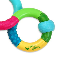 Load image into Gallery viewer, green sprouts Infinity Rattle | Encourages whole learning | Durable material made from safer plastic, Easy to hold &amp; shake, Playful rattle sound
