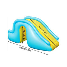 Load image into Gallery viewer, WuLL Swimming Pool Inflatable Slides, Portable Water Slides for Children, Widened Steps, High Stability, Can Be Used with Swimming Pools, Suitable for Water Games
