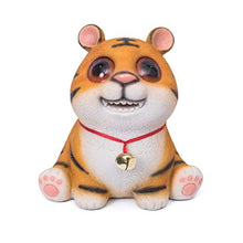 Load image into Gallery viewer, DZWYC Piggy Bank Zodiac Full Set Money Bank, Synthetic Resin Piggy Bank ?Mascot Ornaments Gift Coin Bank Approximately 1000 Coins Piggy Bank Kids (Color : Tiger)
