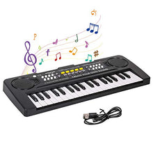 Load image into Gallery viewer, M SANMERSEN Kids Piano, Piano Keyboard for Kids Electronic Keyboard 37 Keys with 4 Drums / Animals Sound / 11 Demos Portable Piano Toys for Beginners Girls Boys Ages 3-8
