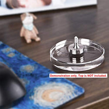Load image into Gallery viewer, DjuiinoStar 3&quot; Spinning Top Base, Highly Polished by Hand, -30cm Focal Length (Single Concave), Diameter 3&quot;/7.8cm, Thickness 0.55&quot;/1.4cm, Weight 0.38lb
