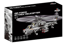 Load image into Gallery viewer, Attack Helicopter Air Force Building Block Set  283-Pcs Helicopter Building Toys Set  Building Block Plane Toy for Kids Older Than 10 and Adults  Compatible with All Building Bricks
