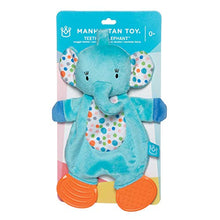 Load image into Gallery viewer, Manhattan Toy Teether Elephant Soft Snuggle Blankie Toy
