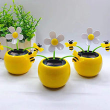 Load image into Gallery viewer, Amosfun Dancing Flowers Solar Powered Toy Flowers Insect Flower Great Car Dashboard Office Desk Home Decor 2pcs (Red and Yellow)
