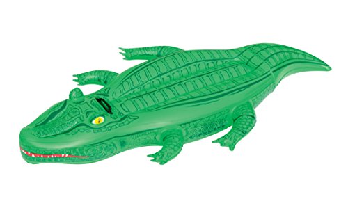 Bestway Crocodile Ride On Pool Float 66 Inch Green