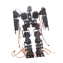 Load image into Gallery viewer, yotijar 17DOF Biped Robotic Educational Robot Kit Servo Bracket Ball Bearing Black
