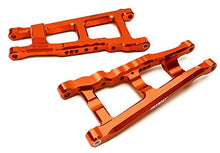 Load image into Gallery viewer, Integy RC Model Hop-ups C28744RED Billet Machined Lower Suspension Arms for Traxxas 1/10 Rustler 4X4
