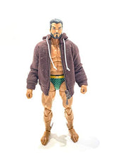 Load image into Gallery viewer, FIGLot 1/12 Brown Zipper Hoodie for M Legends Mezco WWE Muscular Body (Figure NOT Included)
