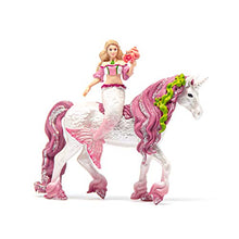 Load image into Gallery viewer, Schleich bayala, 3-Piece Playset, Mermaid Toys for Girls and Boys 5-12 years old, Mermaid Feya Riding Underwater Unicorn, Pink
