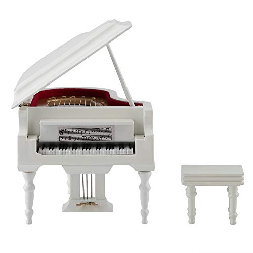 01 Without Music Musical Instrument Ornaments, Miniature Piano Model, Musical Model Instrument Model Music Gifts for Birthday Gift Toys