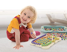 Load image into Gallery viewer, Quercetti - Fantacolor Design PlayBio - Classic Pegboard and Pegs Design Toy Made with Eco-Friendly Bioplastic, for Ages 3 Years +
