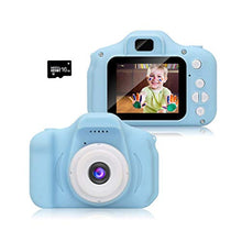Load image into Gallery viewer, HitHopKing Kids Camera, Toddler Camera 2.0&quot; HD Toddler Video Recorder Children&#39;s Gigital Camera Great Birthday Gifts for 3-12 Years Old Girls Boys Gifts (Blue)
