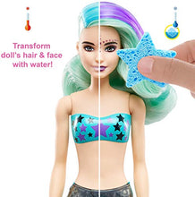 Load image into Gallery viewer, Barbie Color Reveal Doll with 7 Surprises: 4 Mystery Bags Contain Surprise Mermaid Tail, Shoes, Necklace &amp; Sponge; Water Reveals Metallic Dolls Look; 3 Years Old &amp; Up [Styles May Vary]
