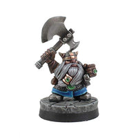 War World Gaming Dwarf Fighter Fantasy Hero Miniature for 28mm Wargaming and Tabletop RPGs