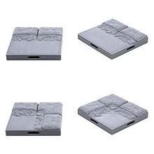 Load image into Gallery viewer, Locking Dungeon Tiles - Bridge Over Lava, Terrain Scenery Tabletop 28mm Miniatures Role Playing Game, 3D Printed Paintable, EnderToys
