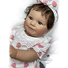 Load image into Gallery viewer, Adolly Gallery Reborn Baby Dolls, 22 inches Newborn Lifelike Soft Silicone Vinyl Baby Dolls, Weighted Toddler Girl Ad20c22 Name Barbara
