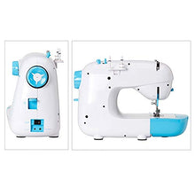 Load image into Gallery viewer, Jetta King Sewing Machines, 42 Stitches, Multi-Function, 8 Layers of Thick Cloth Electric Patchwork Sewing Machine (Color : Blue)
