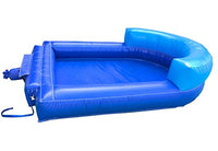 Pogo Bounce House Wet or Dry Blue Pool Attachment for Crossover Combo Units - 8' Foot x 6' Foot - for Use with Water or Plastic Ball Pit Balls
