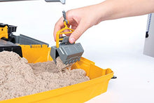 Load image into Gallery viewer, Kinetic Sand, Construction Site Folding Sandbox with Toy Truck and 2lbs of Play Sand, Sensory Toys for Kids Ages 3 and up

