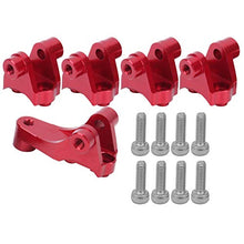 Load image into Gallery viewer, wosume 1/10 Keel Rod Holder, Keel Rod Holder, Front Rear Keel Wear Resistant Interesting 2 Colors for RC Car TRX4 TRX6 1/10 Outdoor Use TRAXXAS(red)

