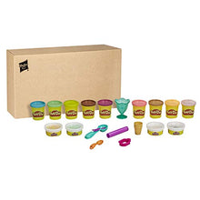 Load image into Gallery viewer, Play-Doh Bulk Ice Cream Theme 13-Pack of Non-Toxic Modeling Compound with Color Burst Plus 6 Tools (Amazon Exclusive)
