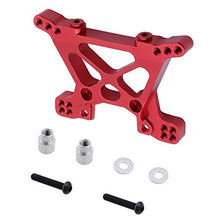 Load image into Gallery viewer, HobbyPark Aluminum Front &amp; Rear Shock Tower Upgrade Parts for 1/10 Traxxas Slash 4x4 Replacement of Part 6838 6839 (2-Pack) (Red)
