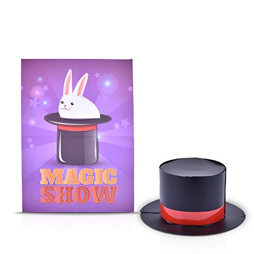 Doowops Top Hat Magic Show Magic Tricks Hat Appearing from Poster Magic Magician