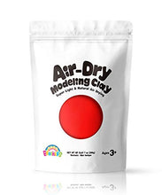 Load image into Gallery viewer, Sago Brothers Modeling Clay for Kids - Red, 7 oz Molding Magic Clay for Kids Air Dry, Super Soft Clay for DIY Slime, Ultra Light Air Dry Modeling Clay for Toddlers Children Teens
