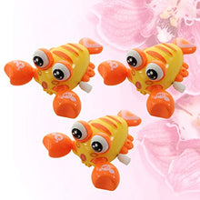 Load image into Gallery viewer, NUOBESTY 3pcs Plastic Wind up Toys Cartoon Lobster Clockwork Walking Toys for Kids Birthday Party Favors Gifts Supplies (Random Color)
