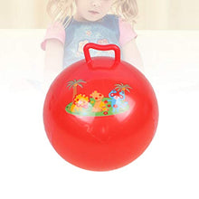 Load image into Gallery viewer, NUOBESTY Kids Hopper Ball Inflatable Bouncy Ball Space Hopper Jumping Jump Ball Balance Balls with Handle Fitness Training Jumping Ball for Children Kids Toddlers Party 25cm

