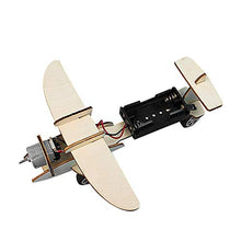 Load image into Gallery viewer, Firm Structure Easy to Install Toy Assembly Glider, Handmade Model Wooden Handmade Airplane, for Kids
