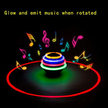 Load image into Gallery viewer, PROLOSO Spinning Top LED Toys Light Up Rotary Desktop Football Gyro 12 Pcs
