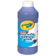 Load image into Gallery viewer, Washable Paint, Blue, 16 oz, Sold as 1 Each
