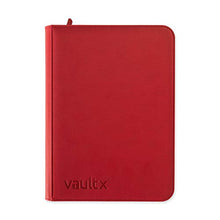 Load image into Gallery viewer, Vault X Premium Exo-Tec Zip Binder - 9 Pocket Trading Card Album Folder - 360 Side Loading Pocket Binder for TCG
