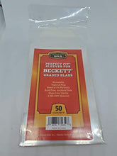 Load image into Gallery viewer, Cardboard Gold Sleeves for Beckett Graded Slabs Ultra Protection for The Pro Collector.
