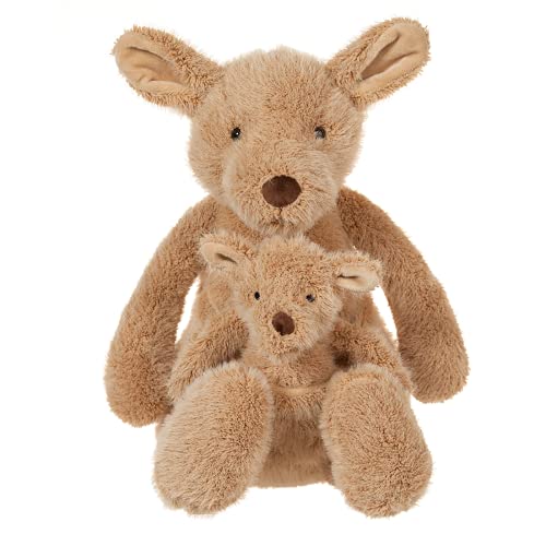 Apricot Lamb Toys Plush Yellow Kangaroo Stuffed Animal Soft Cuddly Perfect for Child (Yellow Kangaroo,11 Inches)