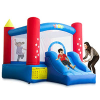 YARD Outdoor Indoor Bounce House Slide w/Heavy Duty Blower for Kids 6207 Extra Thick Material 420D Nylon Jump Castle