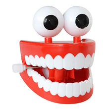 Load image into Gallery viewer, Toyvian 4pcs Chattering Teeth with Eyes Classic Wind Up Chomping Walking Teeth Toy Dentures Character Toys Novelty Party Favors
