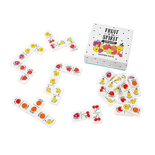 Load image into Gallery viewer, Fruit of The Spirit Dominoes Game - Toys - 28 Pieces
