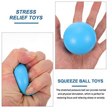 Load image into Gallery viewer, NUOBESTY 4pcs Stress Balls Toys Pu Squeeze Balls Vent Stress Balls Wall Ceiling Sticky Balls Slow Toys Gifts for Kids Adults Blue Yellow Red Green
