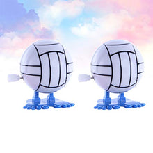 Load image into Gallery viewer, NUOBESTY 4pcs Wind up Toys Clockwork Walking Volleyball Toys for Sports Volleyball Birthday Party Favors Supplies Gift Bag Filers
