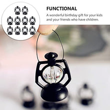 Load image into Gallery viewer, VALICLUD 10pcs Doll House Kerosene Lights Dollhouse Miniature Lantern Vintage Mini Kerosene Lamp Light Dollhouse Miniature Decor Accessories (Mixed Color)
