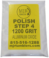 Load image into Gallery viewer, MJR Tumblers 4 LB Polish 1200 Aluminum Oxide Rock Refill Grit Abrasive Media Final Step USA
