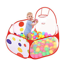 Load image into Gallery viewer, Garneck Kids Ball Pit with Basketball Hoop Pop up Ball Pool Play Tent Ocean Pool Baby Tent Toddlers Playhouse Baby Playpen Creativity Imagination Early Learning 1.5
