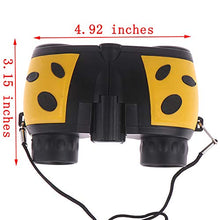 Load image into Gallery viewer, Telescope, Cute Ladybug Plastic Children Binoculars Telescope Kids Outdoor Observation Toy Yellow A
