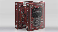 Murphy's Magic Supplies, Inc. Enigmas Puzzle Hunt (RED) Playing Cards