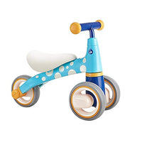 Tricycle for Kids, Trike Easy Clip and Portable Suitable for 1 Year Old - 5 Years Old Baby Riding|Blue|Yellow|Pink (Color : Blue)