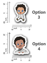 Load image into Gallery viewer, Phil Cutie Boy The Promised Neverland Sticker Size 2 Inch
