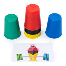 Load image into Gallery viewer, Quick Cups, Match n Stack Cup Stacking Family Board Game Summer Toy Funny Gift, for Adults and Kids Ages 6 and up

