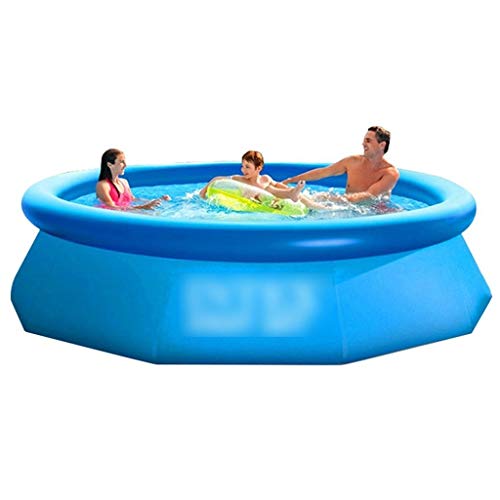 Inflatable Pools Swimming Pool Summer Open-air Pool Butterfly Pool Childrens Indoor Pool Outdoor Water Party (Color : Blue, Size : 36676cm)
